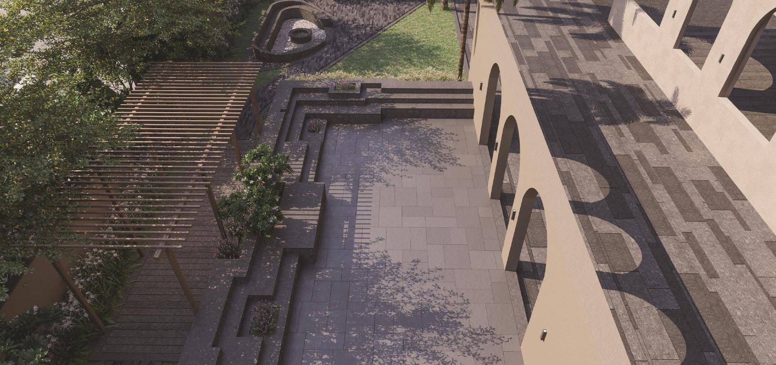The amphitheatre