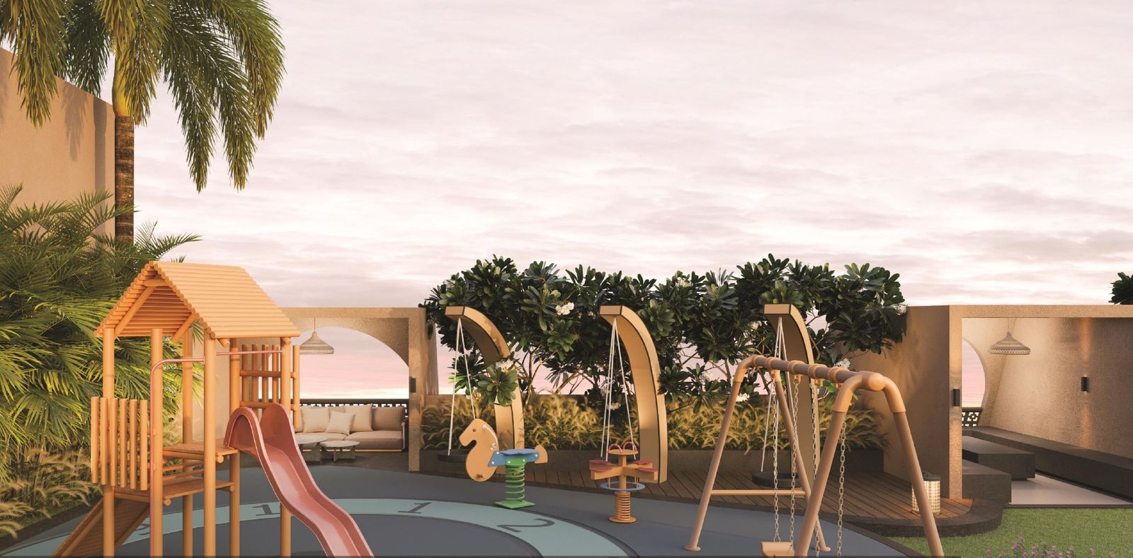 Kids play area